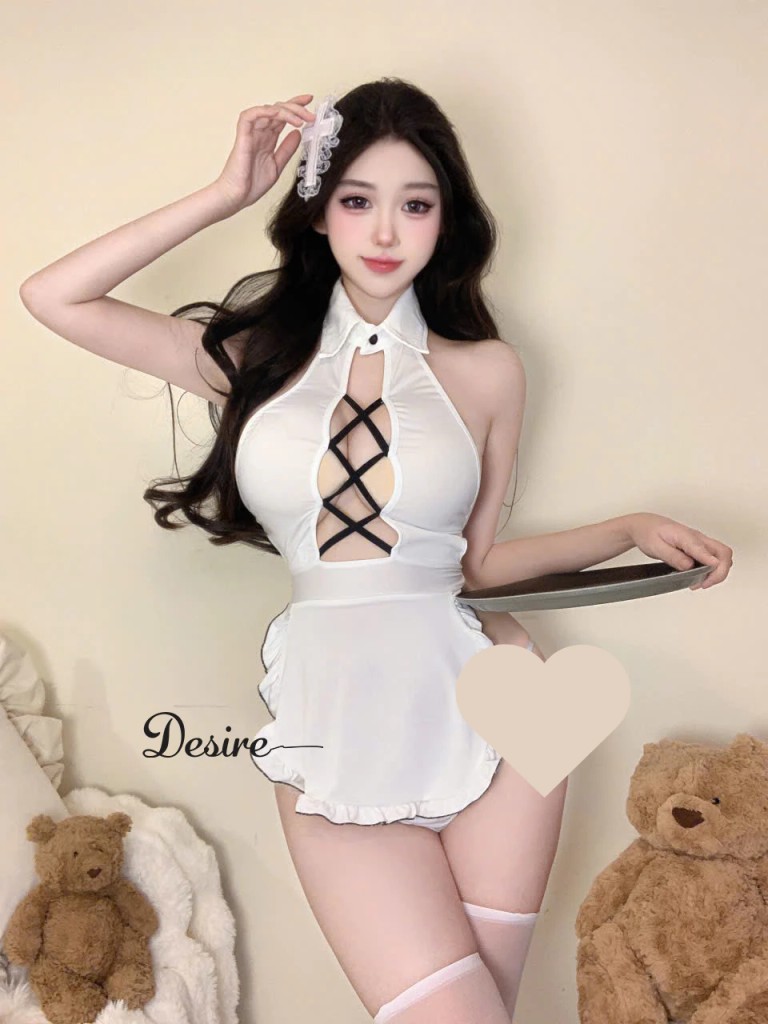 Desire Store, Váy ngủ Cosplay cô hầu gái phong cách nhẹ nhàng nữ tính quyến rũ DESIRE VN-2151 image 6 of 10