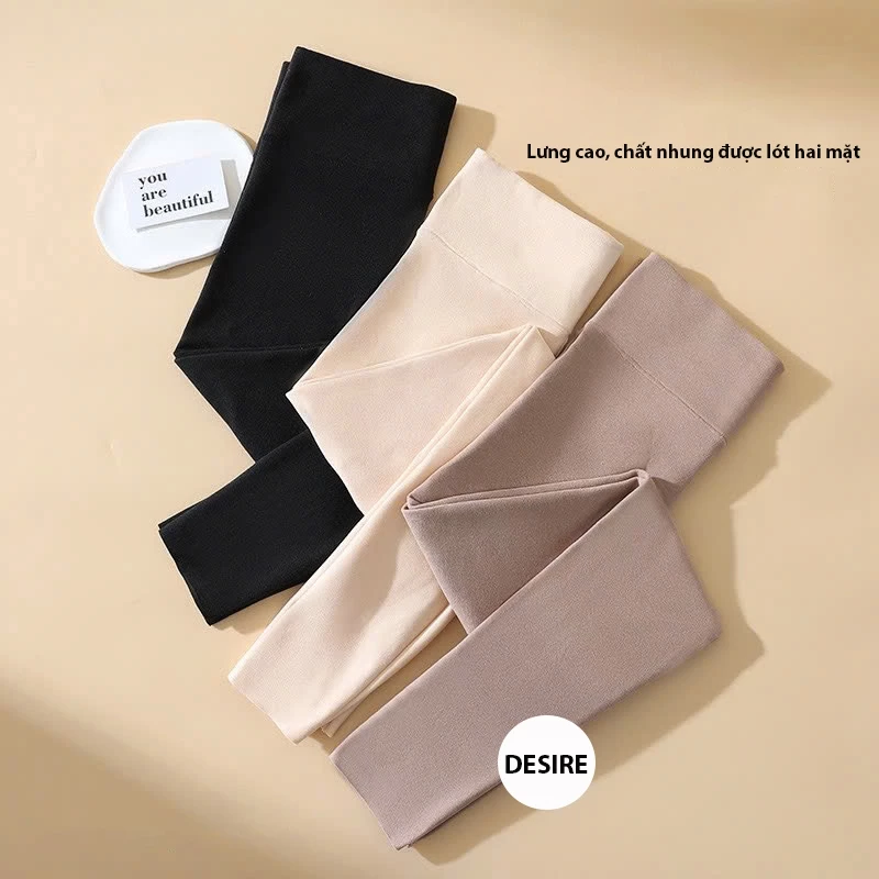 Desire Store, Đồ bộ giữ nhiệt chất Nhung lót sợi nhiệt Derong mềm siêu nhẹ mùa đông ấm áp DGN-9093 image 2 of 13
