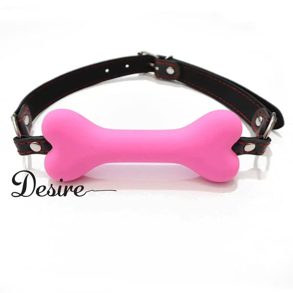 Desire Store, Khóa Miệng Gag Silicone Hình Xương Chó BDSM - DESIRE - NBM-001 (Silicone Dog Bone Mouth Gag BDSM - DESIRE - NBM-001) - Hồng image 4 of 4