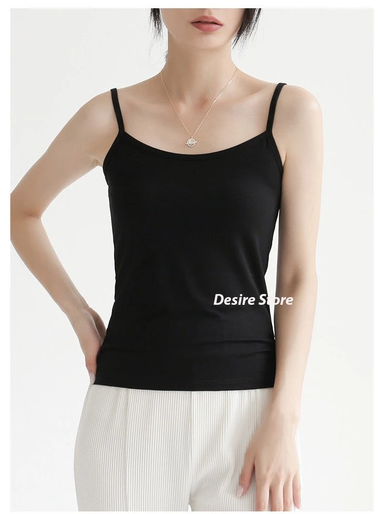 Desire Store, Áo lót hai dây thun Modal (Gỗ sồi) mềm mịn thấm mồ hôi ANN-0021 image 15 of 26