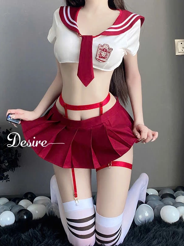 Desire Store, Váy ngủ cosplay CÔ NỮ SINH QUYẾN RŨ gợi cảm sexy DESIRE VN-1089 image 3 of 7