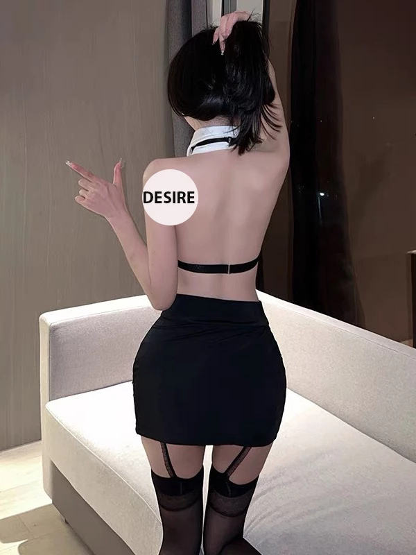 Desire Store, Váy ngủ cosplay hoá trang Cô thư ký cảnh sát gợi cảm sexy DESIRE VN-1585 image 8 of 12