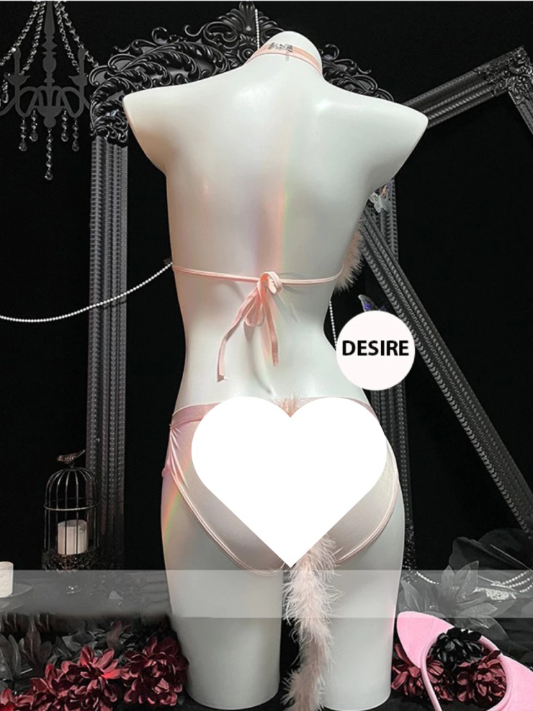 Desire Store, Bộ đồ ngủ Cosplay mèo nhỏ quyến rũ 5 chi tiết gợi cảm sexy DESIRE VN-8541-1 image 4 of 16
