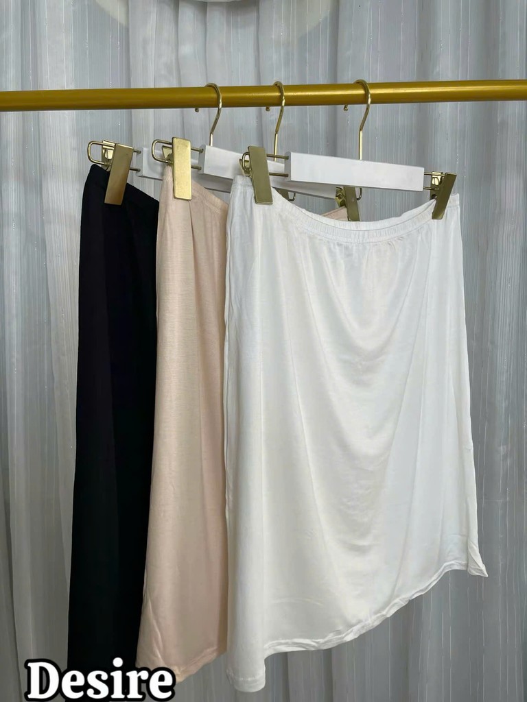 Desire Store, Chân váy lót dáng ôm Thun Modal (Gỗ sồi) co dãn mát mịn Chân váy mặc lót trong VNN-0098 image 3 of 16