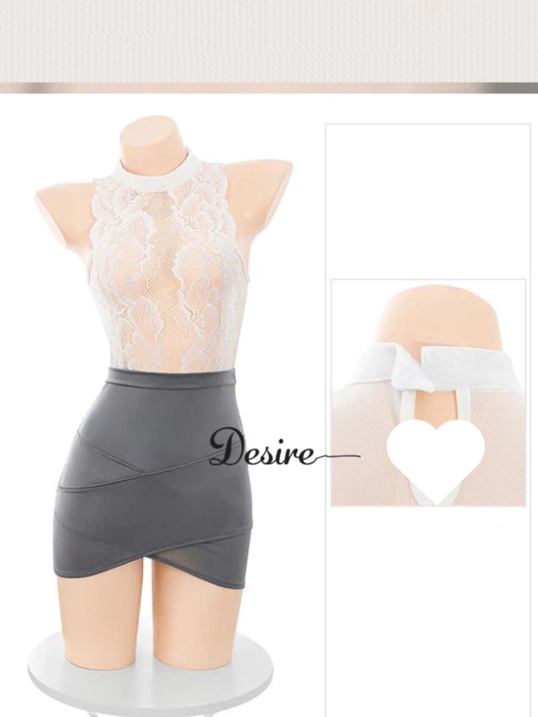 Desire Store, Bộ đồ ngủ hóa trang Cosplay Cô Thư Kí gợi cảm DESIRE VN-1142 image 7 of 10