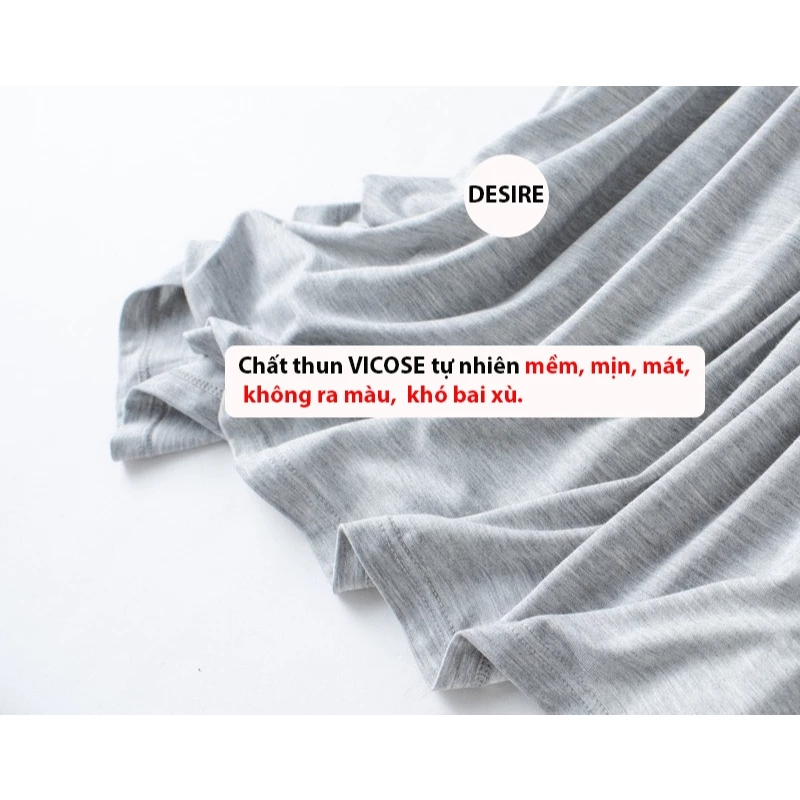 Desire Store, Váy đầm hai dây dáng dài sợi Vicose mềm mịn có đệm mút ngực DESIRE VN-077-1 image 5 of 13