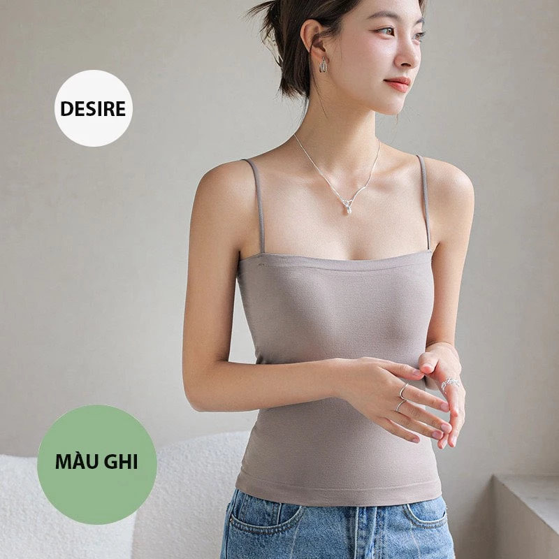 Desire Store, Áo lót Bra ống quây ngang hai dây có mút ngực thun cotton mềm mịn thấm mồ hôi AN-011 image 3 of 13