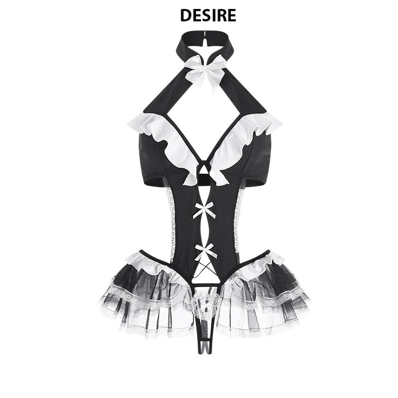 Desire Store, Váy ngủ ren cosplay cô hầu gái gợi cảm quyến rũ Desire VN-2980 - Set không tất image 8 of 9