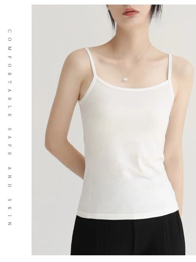 Desire Store, Áo lót hai dây thun Modal (Gỗ sồi) mềm mịn thấm mồ hôi ANN-0021 image 14 of 26