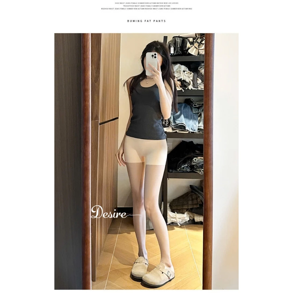 Desire Store, Quần đùi mặc váy hãng MYC OF LOVE cạp cao chất liệu su lạnh ôm body chống lộ DESIRE QL-3086 image 7 of 14