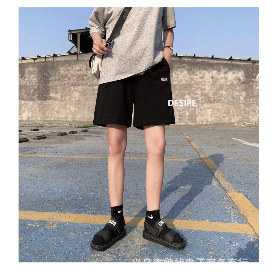 Desire Store, Quần đùi quần short unisex EDM chất thun dày mịn mát DESIRE QN-06 image 7 of 11