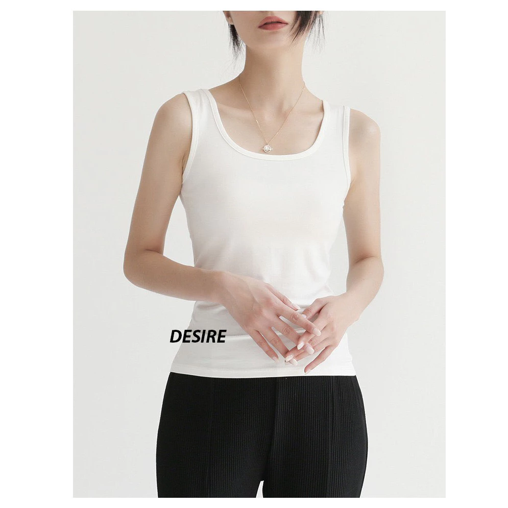 Desire Store, Áo Ba Lỗ Sát Nách Thun Modal (Gỗ sồi) mát mịn phong cách năng động ANN-060 image 8 of 17