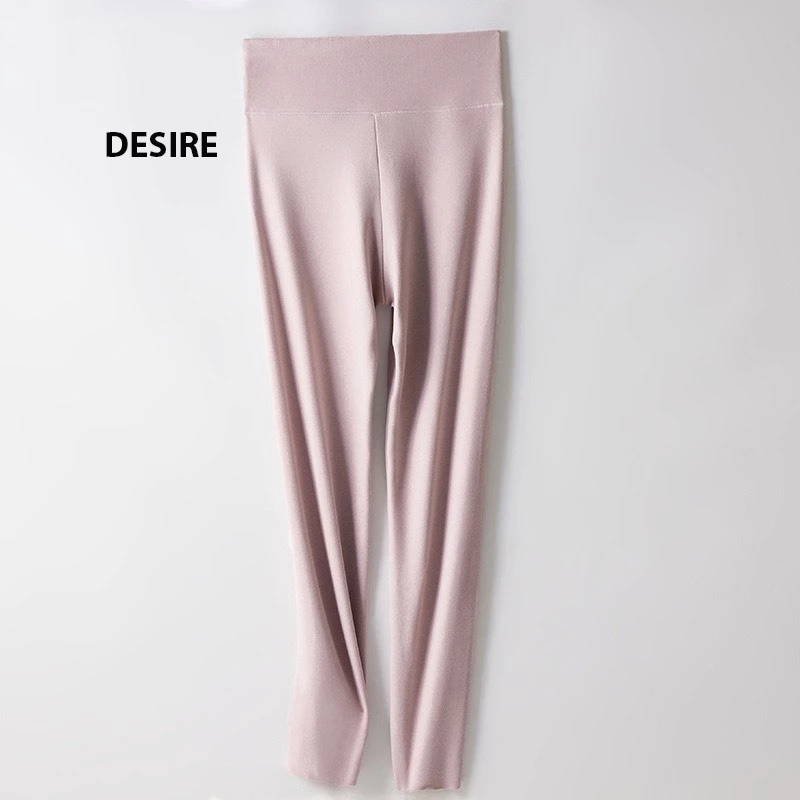 Desire Store, Áo giữ nhiệt Nhung lót sợi nhiệt Derong mềm siêu nhẹ mùa đông ấm áp Áo lót trong giữ nhiệt QGN-9093 - Quần Hồng nhạt 9093, 2XL image 12 of 17