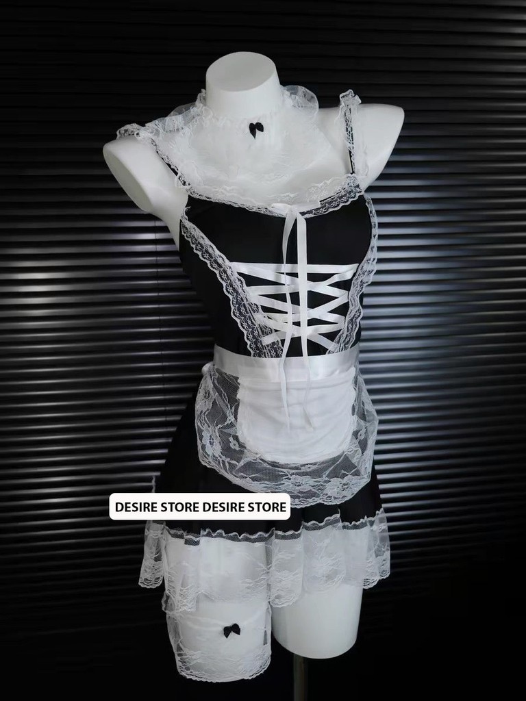 Desire Store, Đầm ngủ cosplay hầu gái váy ngủ ren sexy cosplay Cô hầu gái Nhật Bản hàng chính hãng GUIRUO QC loại 1 gợi cảm VN-612 image 6 of 8