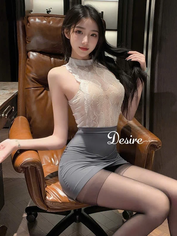 Desire Store, Bộ đồ ngủ hóa trang Cosplay Cô Thư Kí gợi cảm DESIRE VN-1142 image 4 of 10