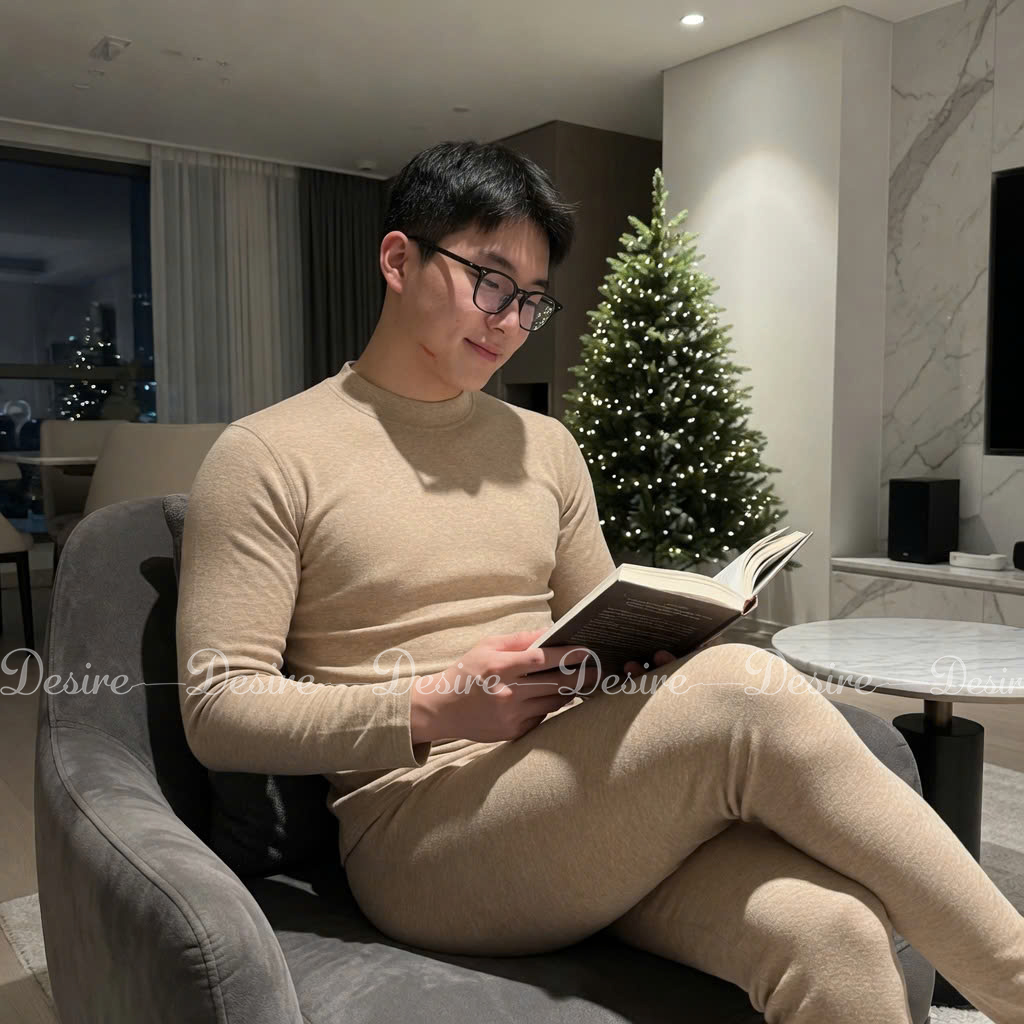 Desire Store, Đồ bộ giữ nhiệt nam lót Len Cashmere cổ cao ấm áp mùa đông cao cấp siêu nhẹ dành cho nam giới DGN-03 (Men's ultra-lightweight thermal set with warm cashmere-blend lining and high-neck design for winter. DGN-03) image 40 of 51