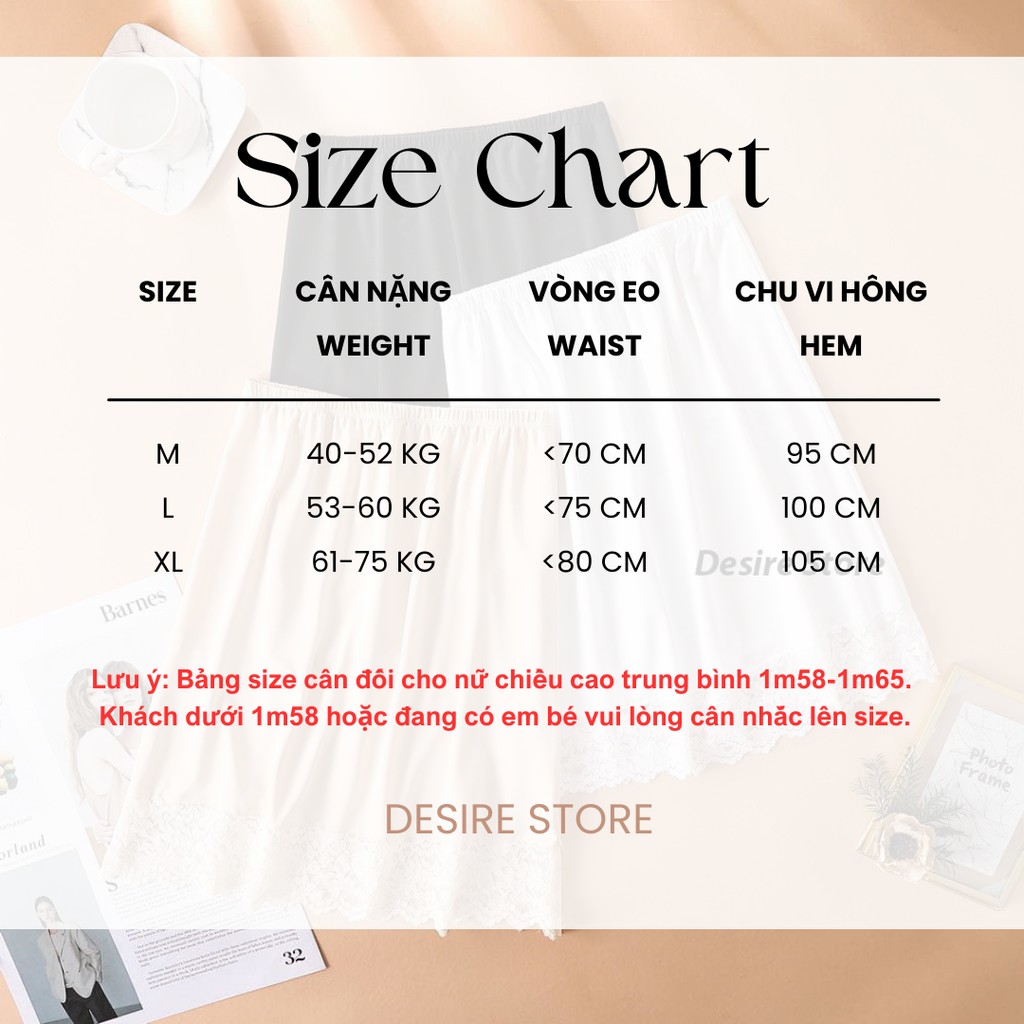 Desire Store, Chân Váy lót thun modal  (gỗ sồi) dáng xòe rộng thoải mái - Chân váy mặc lót thun mịn mát Desire VN-064 image 10 of 27
