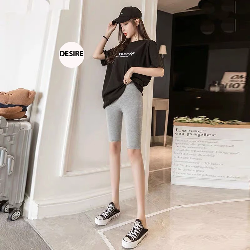 Desire Store, Quần đùi legging lửng thun Vicose mềm mại 60cm QN-011 image 4 of 11