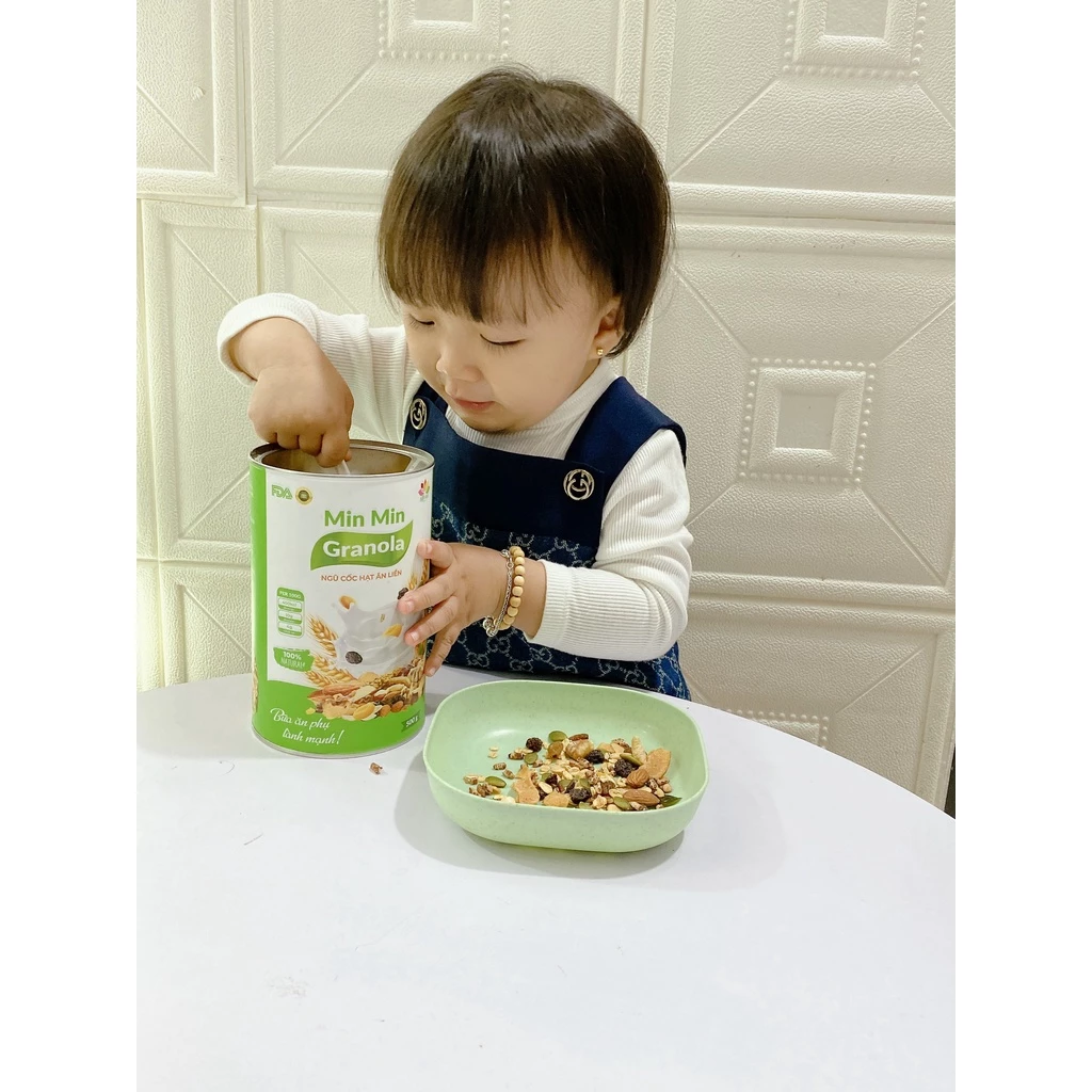 Desire Store, NGŨ CỐC HẠT ĂN LIỀN CHUẨN ORGANIC GRANOLA Minmin 500gr image 5 of 11