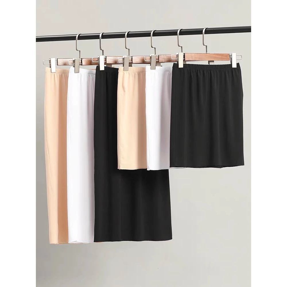 Desire Store, Chân váy lót dáng ôm Thun Modal (Gỗ sồi) co dãn mát mịn Chân váy mặc lót trong VNN-0098 - Be trơn, 50cm size XL image 23 of 24