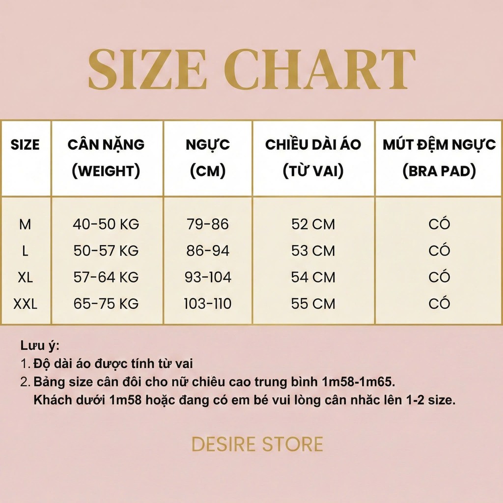 Desire Store, Áo thun ngắn tay có mút ngực thun Vicose cao cấp A2302 image 10 of 20