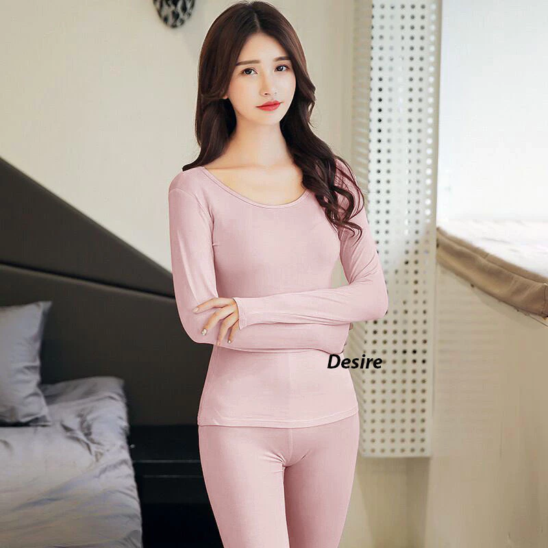 Desire Store, Bộ đồ thun ôm Vicose ủ kem chống nắng mùa hè, mặc lót giữ nhiệt mùa thu, mặc ngủ, mặc nhà đa dụng QN-07 image 4 of 21