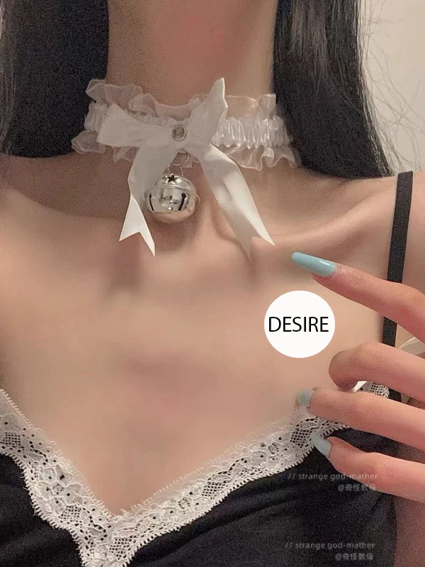 Desire Store, Vòng cổ Chocker bằng ren xinh xắn - Phụ kiện cosplay phòng ngủ gợi cảm VC-002 image 7 of 14