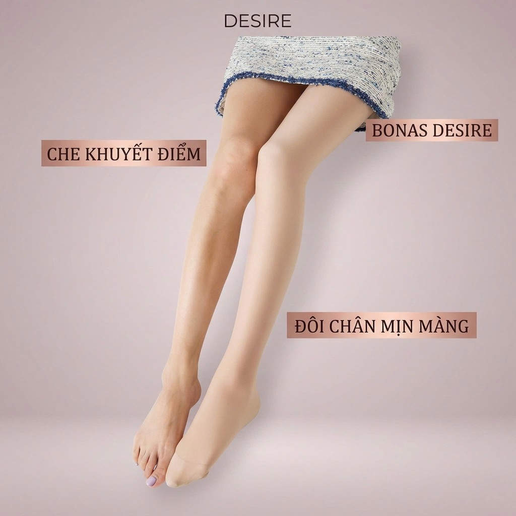 Desire Store, Tất quần da 120G dày hai lớp lót nỉ giữ ấm che khuyết điểm định hình dáng CHÍNH HÃNG BONAS T-014 image 5 of 17