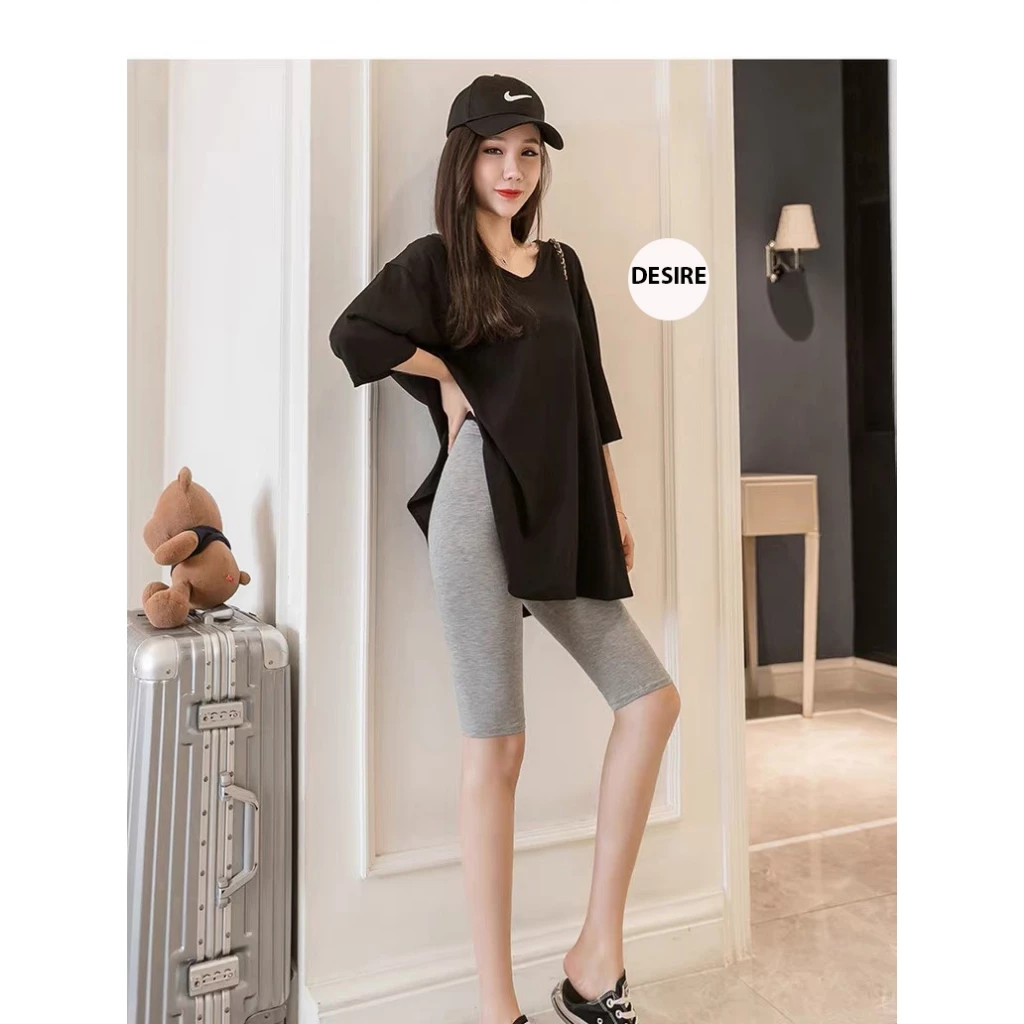 Desire Store, Quần đùi legging lửng thun Vicose mềm mại 60cm QN-011 image 8 of 11