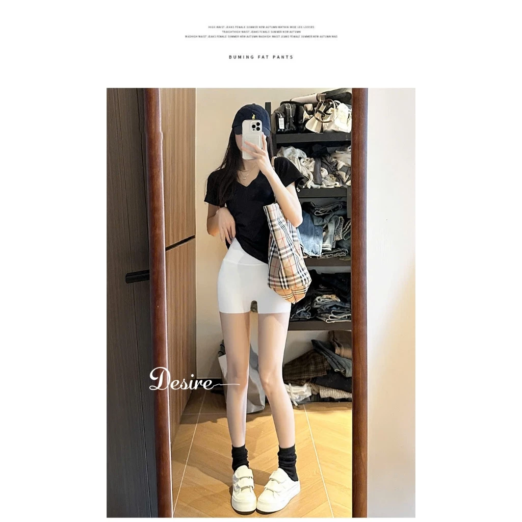 Desire Store, Quần đùi mặc váy hãng MYC OF LOVE cạp cao chất liệu su lạnh ôm body chống lộ DESIRE QL-3086 image 6 of 14