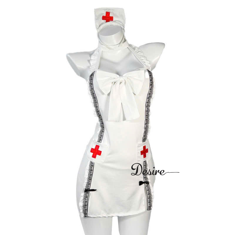 Desire Store, Bộ đồ ngủ Cosplay y tá Bigsize chất mềm mịn sexy gợi cảm DESIRE VN-2501 image 2 of 9