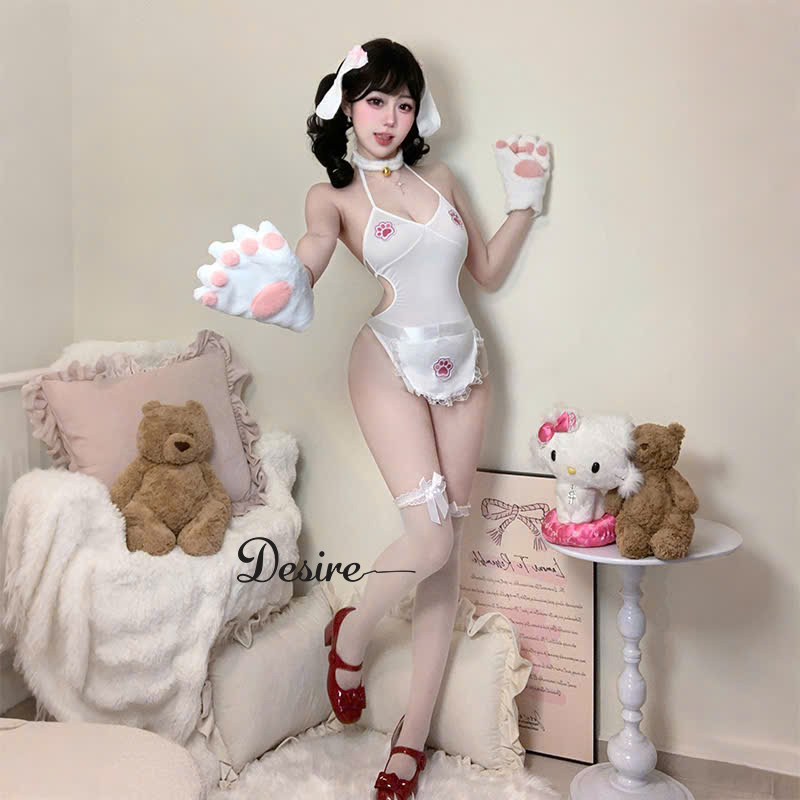 Desire Store, Bộ đồ ngủ Cosplay cô nàng cún con đầy đủ phụ kiện gợi cảm DESIRE VN-2146 image 5 of 7