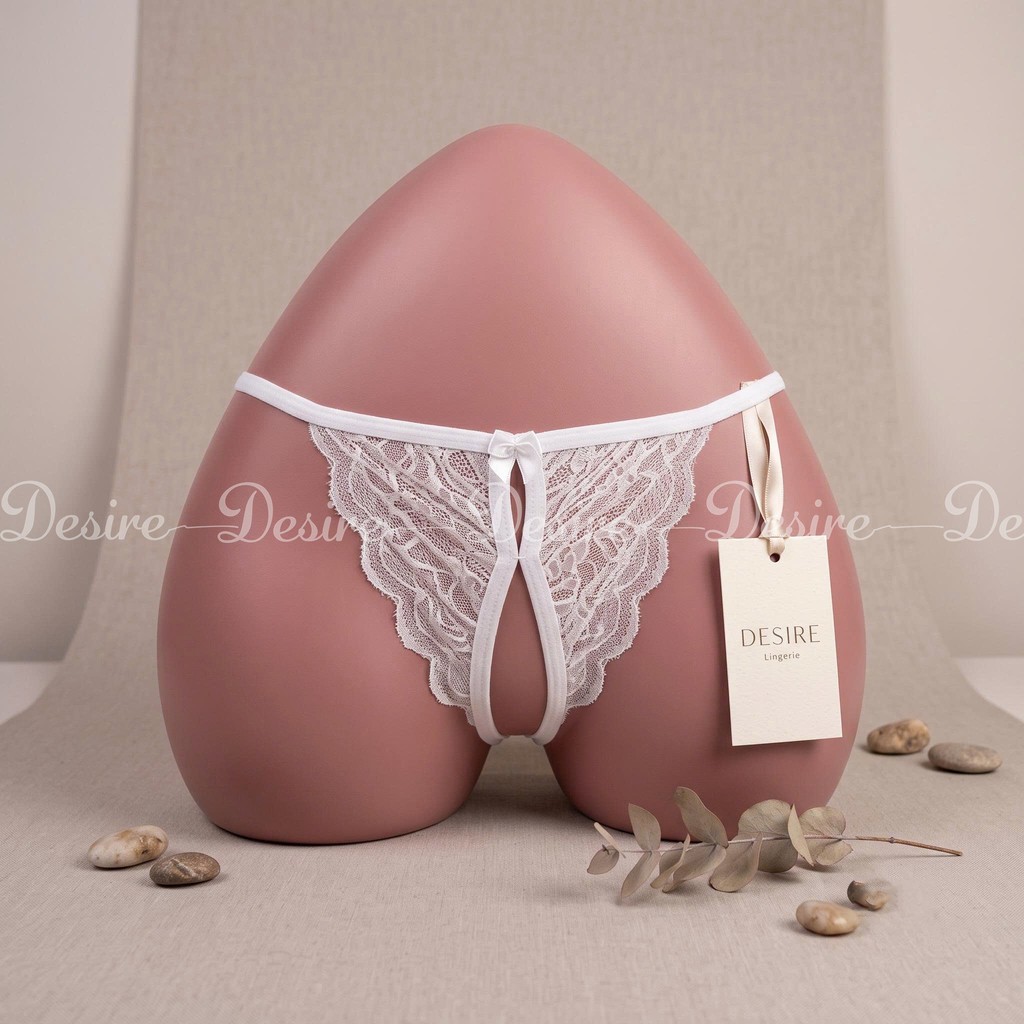 Desire Store, Quần lót ren xẻ đáy chất liệu mềm mại QL-01 image 3 of 13