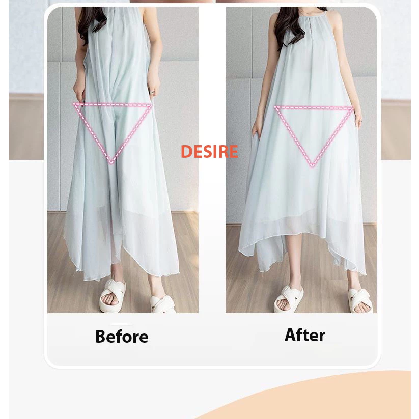 Desire Store, Quần Đùi Mặc Váy bảo hộ MYC HOME Chính hãng Vạt Chống lộ SU LỤA Không đường viền 40cm Cạp Cao Quần lót bảo hộ QL-023 image 5 of 12