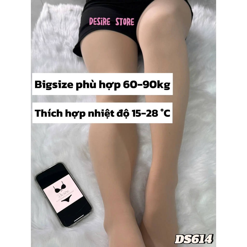 Desire Store, Quần Tất Nữ BIGSIZE (60-90KG) Dày Siêu Co Giãn Mềm Mại Ấm Áp DS614 image 6 of 11