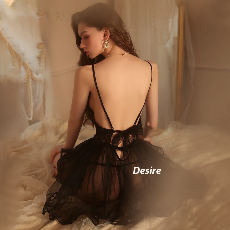 Desire Store, Váy Ngủ Ren Cô dâu Bride dáng phồng xoè Gợi Cảm Desire VN-8457 image 7 of 11