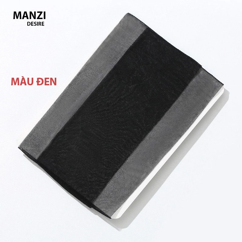 Desire Store, Tất quần 1D Manzi mùa hè thoáng khí siêu mỏng đáy chữ T chính hãng Manzi MZ-16908 - #600 ĐEN image 10 of 14
