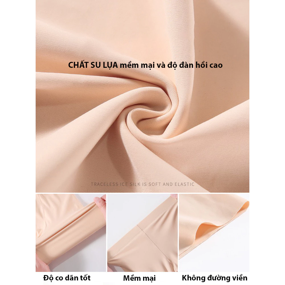 Desire Store, Quần Đùi Mặc Váy Chống lộ dài 30cm chính hãng MYC HOME chất SU LỤA Không đường viền Thoáng Mát Quần bảo hộ QL-025 image 3 of 17
