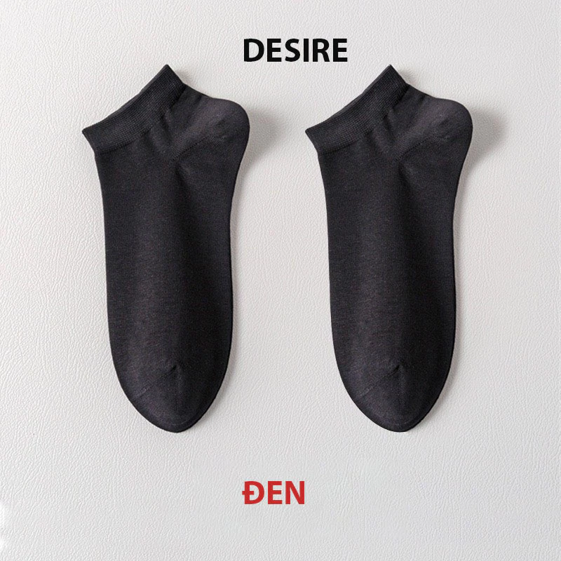 Desire Store, Tất nam cổ ngắn cao cấp chất mềm mịn kháng khuẩn phong cách sang trọng T-023 image 8 of 13