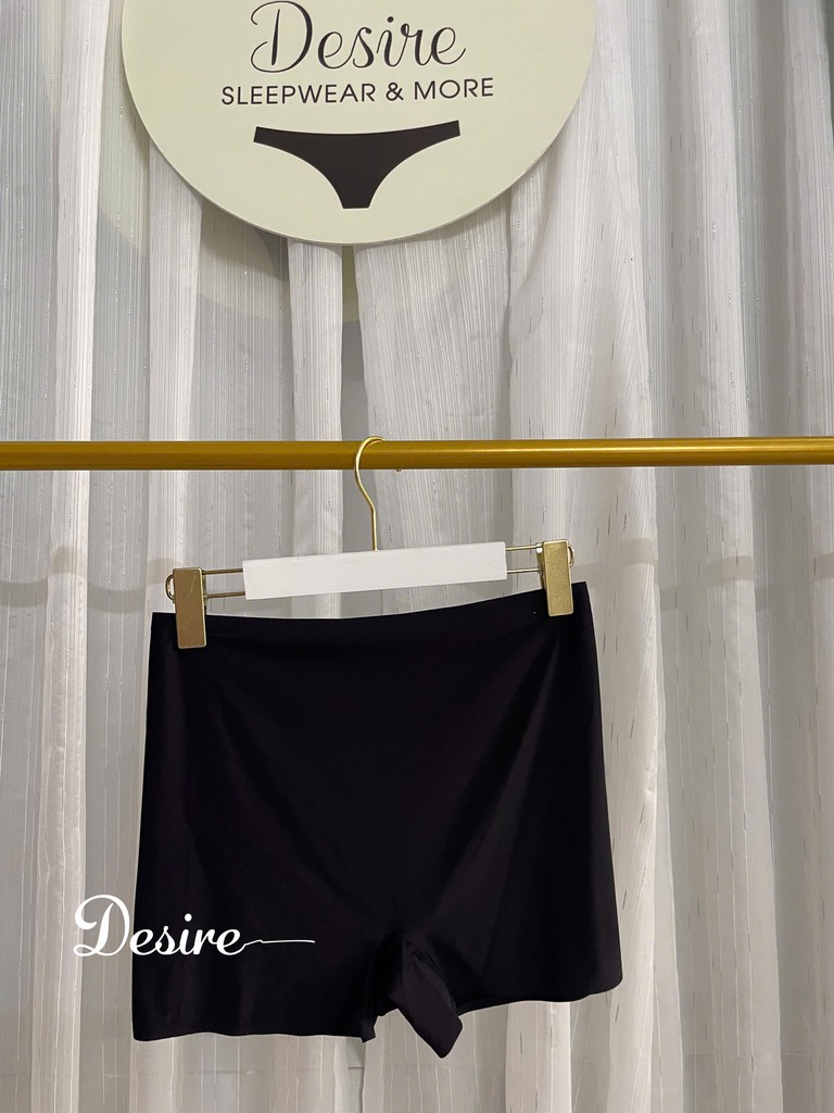 Desire Store, Quần đùi mặc váy su lụa băng tàng hình không đường viền chống lộ chính hãng SACRED BIRD QL-030 - Combo 3 quần Đen, S image 20 of 26