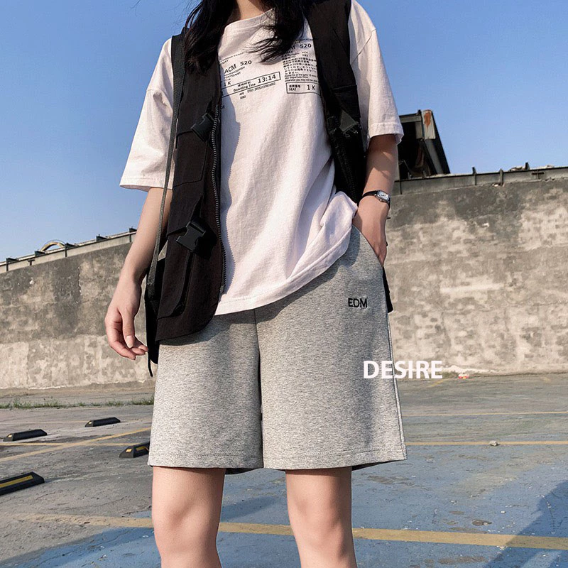 Desire Store, Quần đùi quần short unisex EDM chất thun dày mịn mát DESIRE QN-06 image 5 of 11