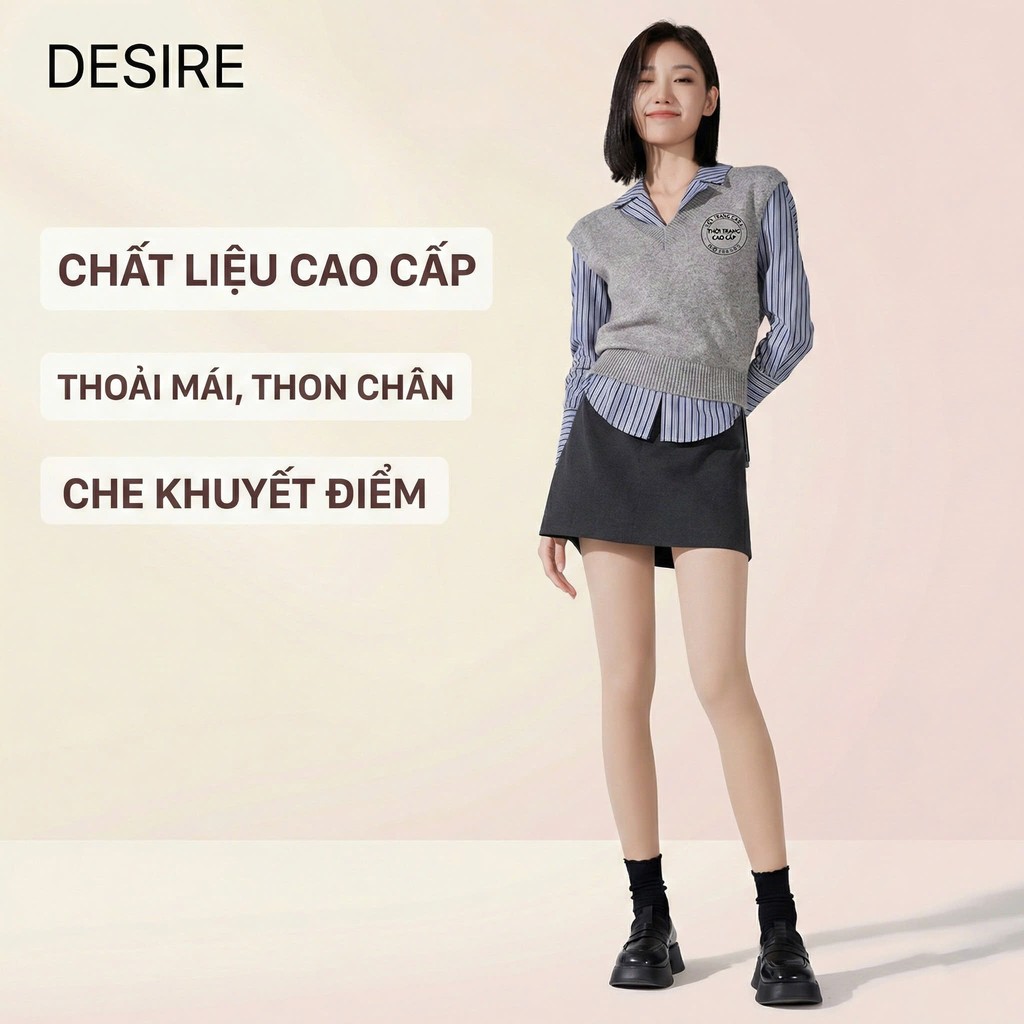 Desire Store, Quần Tất BONAS Chính Hãng 80D 200D 480D - Che Khuyết Điểm, Giữ Ấm, Chống Xước, Chống Tĩnh Điện T-013 image 6 of 21