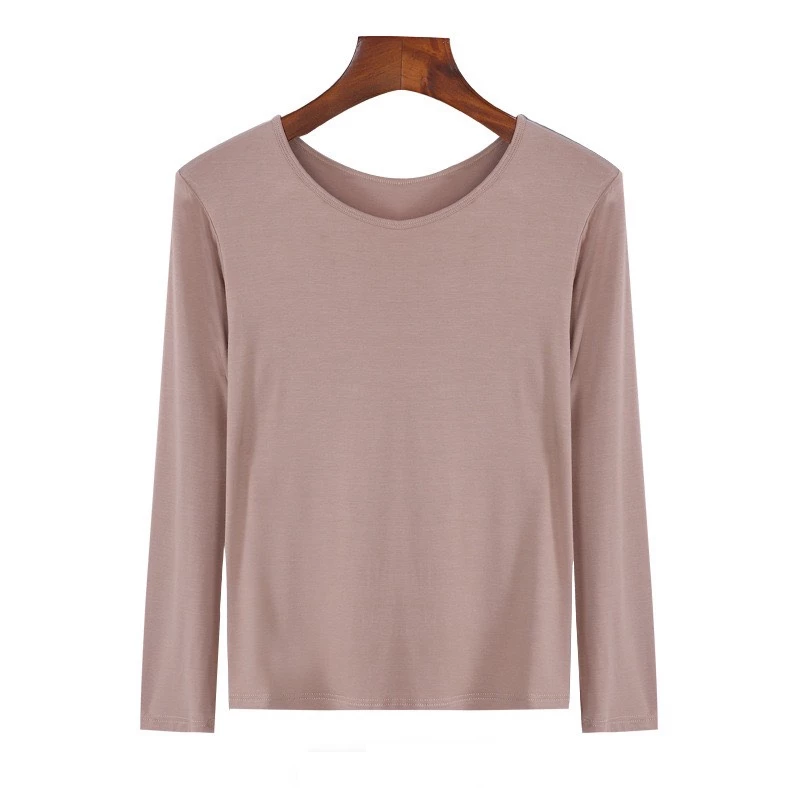 Desire Store, Áo thun dài tay cổ lọ chất thun cotton lạnh phong cách thu đông 2023 AN-02 image 9 of 17
