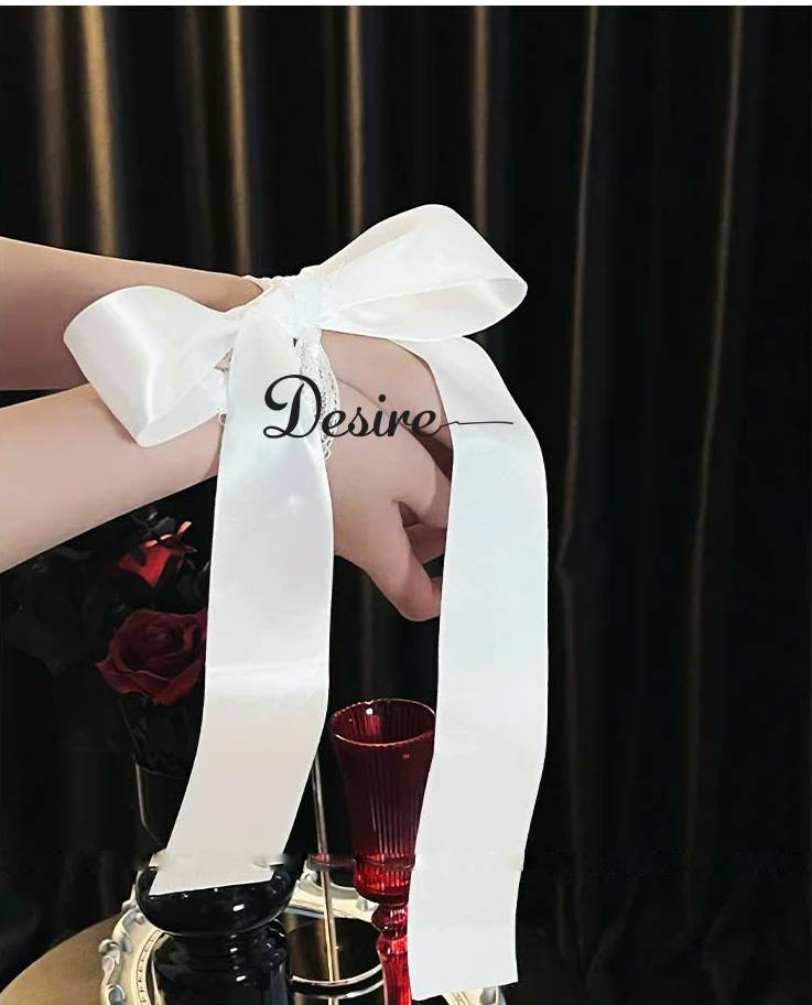 Desire Store, Bịt mắt ren Trói tay ren lụa - Phụ kiện cosplay phòng ngủ gợi cảm BM-004 image 4 of 13