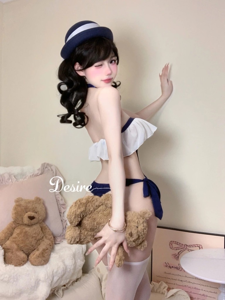 Desire Store, Bộ đồ ngủ liền thân bodysuit chất liệu thun mềm gợi cảm DESIRE VN-2945 image 3 of 10