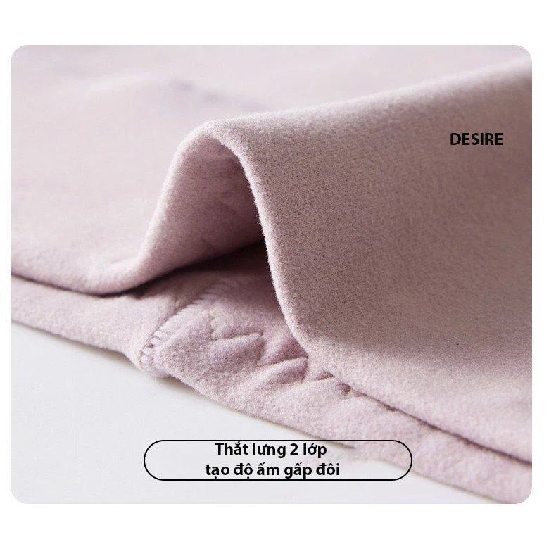 Desire Store, Quần dài giữ nhiệt Nhung lót sợi nhiệt Derong mềm siêu nhẹ mùa đông ấm áp Quần dài lót trong giữ nhiệt QGN-9093 image 8 of 17