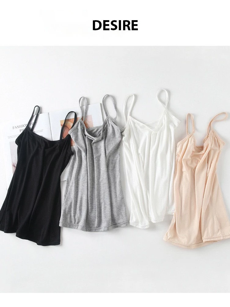 Desire Store, Áo lót hai dây thun Modal (Gỗ sồi) mềm mịn thấm mồ hôi ANN-0021 image 11 of 26