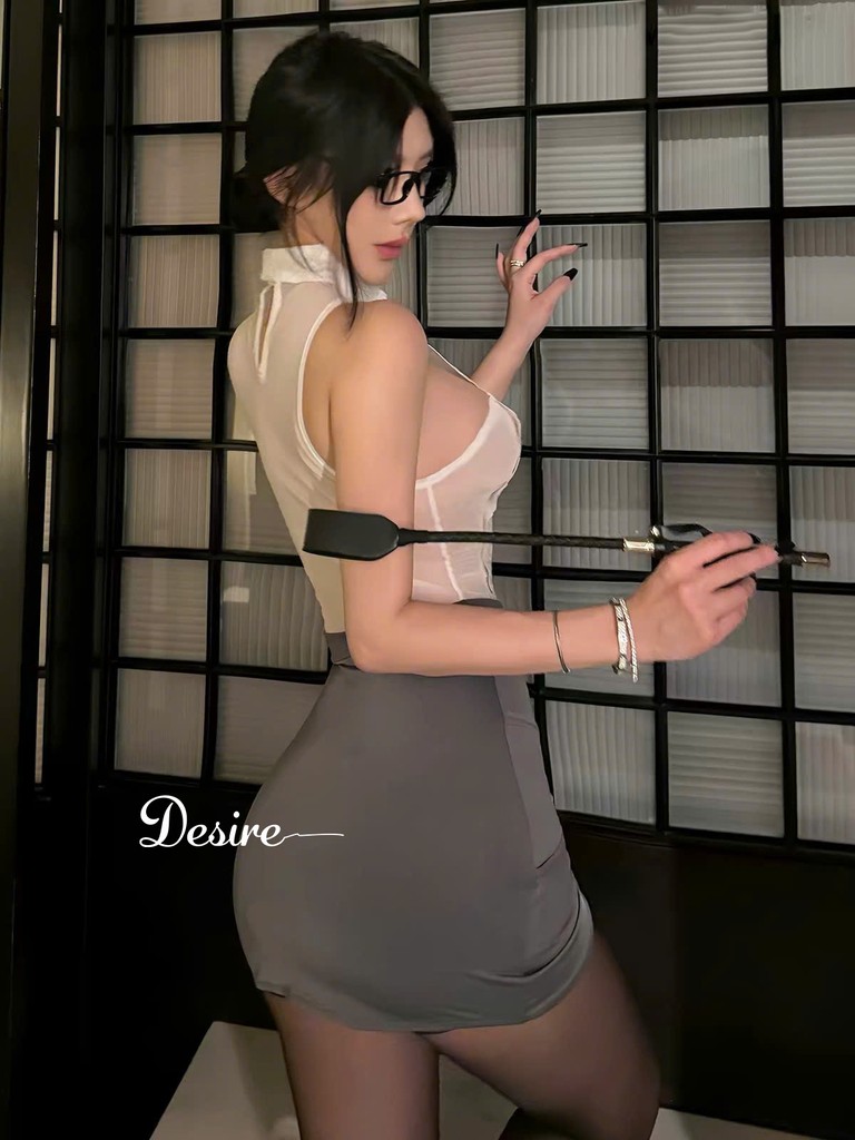 Desire Store, 1142 BIGSIZE Bộ đồ ngủ hóa trang Cosplay Cô Thư Ký gợi cảm DESIRE image 6 of 10