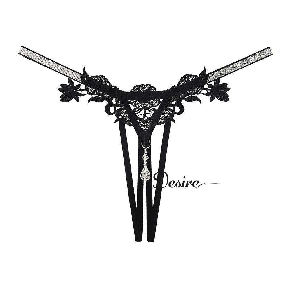 Desire Store, Quần lót ren hoạ tiết hoa siêu gợi cảm sexy DESIRE QL-032 - Đen, 5 quần image 10 of 12