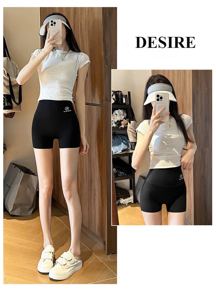 Desire Store, Quần đùi mặc váy hãng MYC OF LOVE cạp cao chất liệu su lạnh ôm body chống lộ DESIRE QL-3086 image 6 of 14